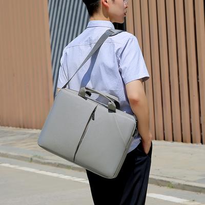 Laptoptasche Mode Aktentasche Business Nylon Dokumententasche Große Kapazität Tragbar Neigung