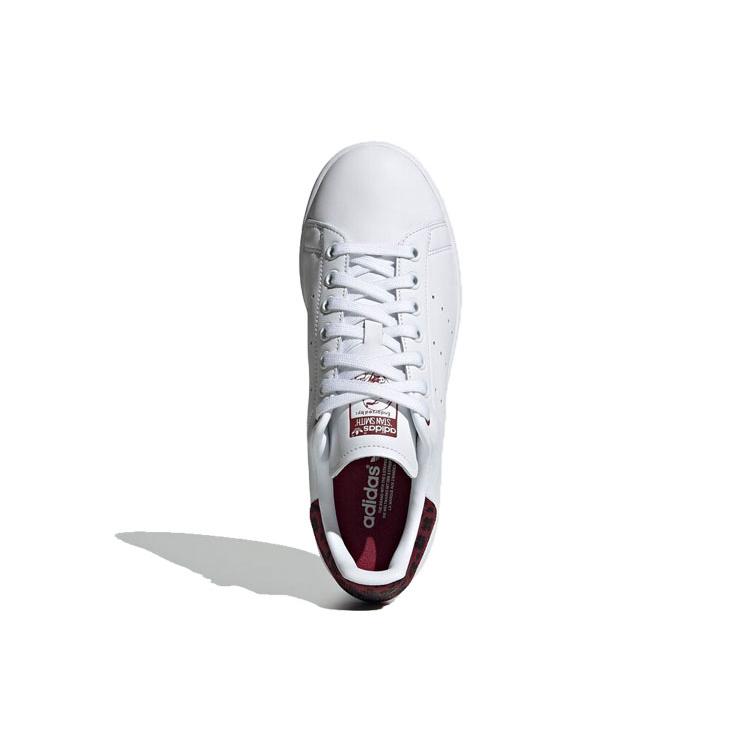 Adidas Wmns Stan Smith 'White Collegiate Burgundy' Women's EE4896
