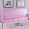 Stretchy Quilted Bed Head Cover With Lace Storage Wrinkle-resistant And All-inclusive