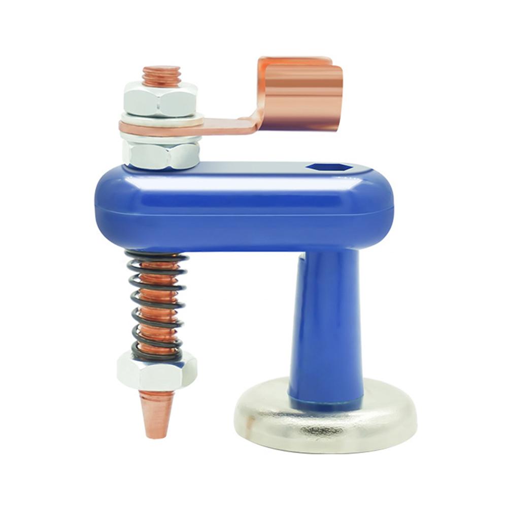 Double/Single Headed Magnetic Welding Ground Clamp Clamp Fixed For Electric Welder Magnet Head Welding Clamps Holder