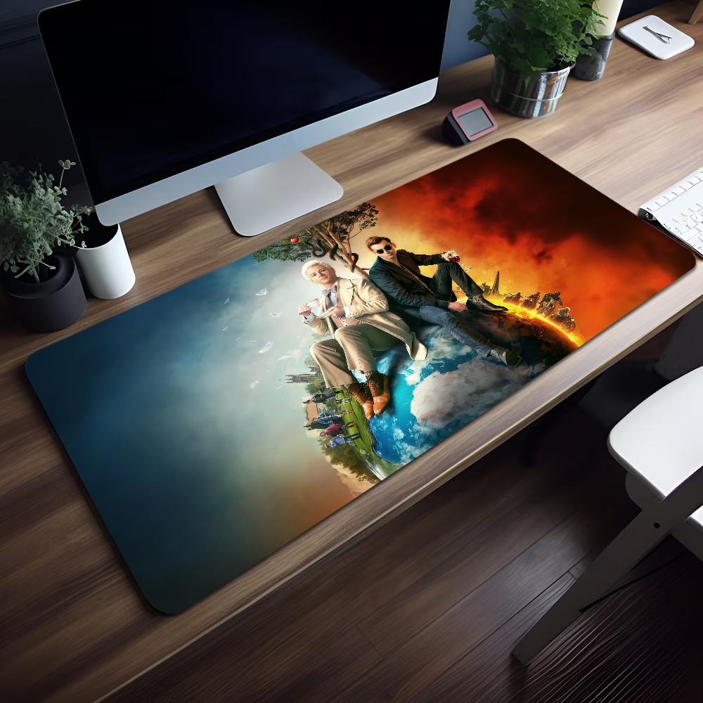 Mouse Pad MousePad Nonslip Lockedge Office Student Gaming Thickened Large Writing Comedy Good Fantasy OOmens Pad Cushion 400x800x2mm