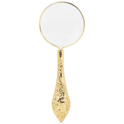 5X 45mm Magnifying Glass Handheld Reading Magnifying Glass Metal Handle Magnifier