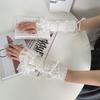 Thin Fabric Bowknot Arm Cuffs Bow Decorated Girls Arm Sleeves Cute Ballet Sleeve Covers  Cosplay