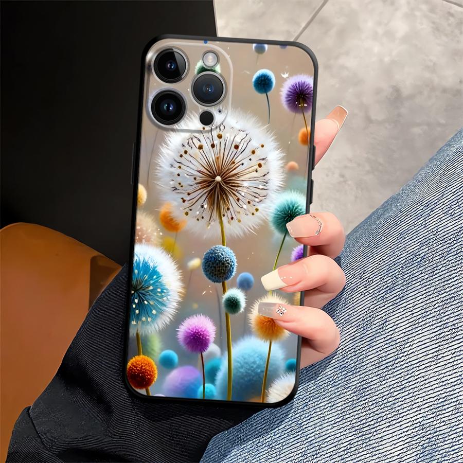 Funda Phone Cover Case for Apple IPhone 18 17 Pro Max Air 15 Pro 7 8 13 11 XR XS MAX 16 14 12 Beautiful Dandelion