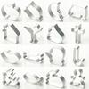 Keksform aus Aluminiumlegierung: Ananaskuchen, Weihnachten, & Ostern Ausstechform Backwerkzeug