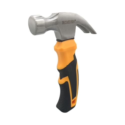 BOOSDEN Short Nail Hammer, Claw Hammer, Short Hammer, Nail Hammer, Mini Hammer, Nail Puller, Short Handle Hammer