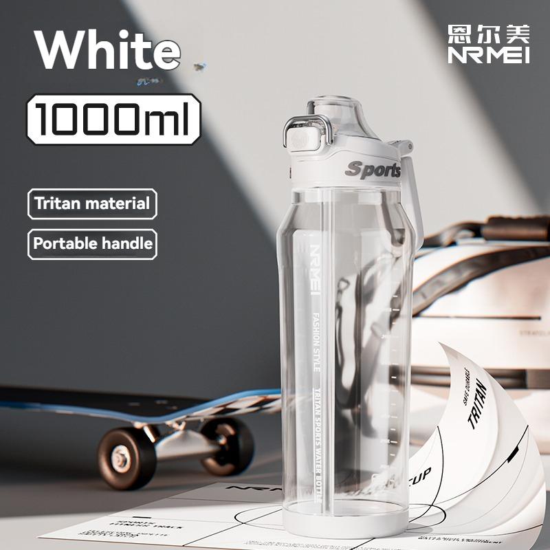 1L Sports Bottle Tritan Drinking Plastic Water Jug Fitness Bicycle Climbing Outdoor Bottle Water Cup