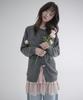 Margarine Fingers Lace Chiffon Cancan Skirt (Pink)