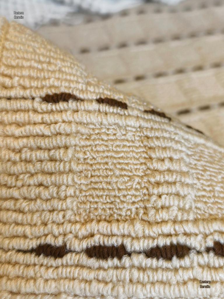2025 New Style French Cream Carpet: Long Strip Foot Mat for Bedroom & Living Room