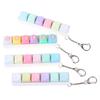 Mechanical Keyboard Switch Keychain 6 Key Toy For Stress Relief, Diy Pressing Sensory Gift For Adults