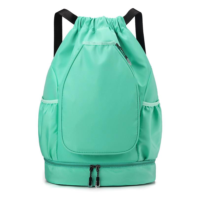 Men and Women Backpack Tennis Bag Portable Oxford Cloth Backpack Lightweight Commuting Badminton Bag Tie Pocket Sports Bag