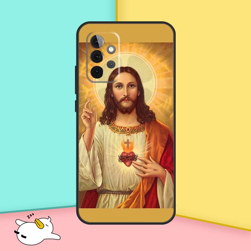 God Jesus Case For Samsung Galaxy A55 A35 A25 A15 A51 A71 A12 A32 A52 A13 A33 A53 A14 A34 A54 Cover