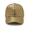 Reflective Hard Top British-Style Baseball Cap Unisex Sun-Shading  Casual Outdoor Visor Hat