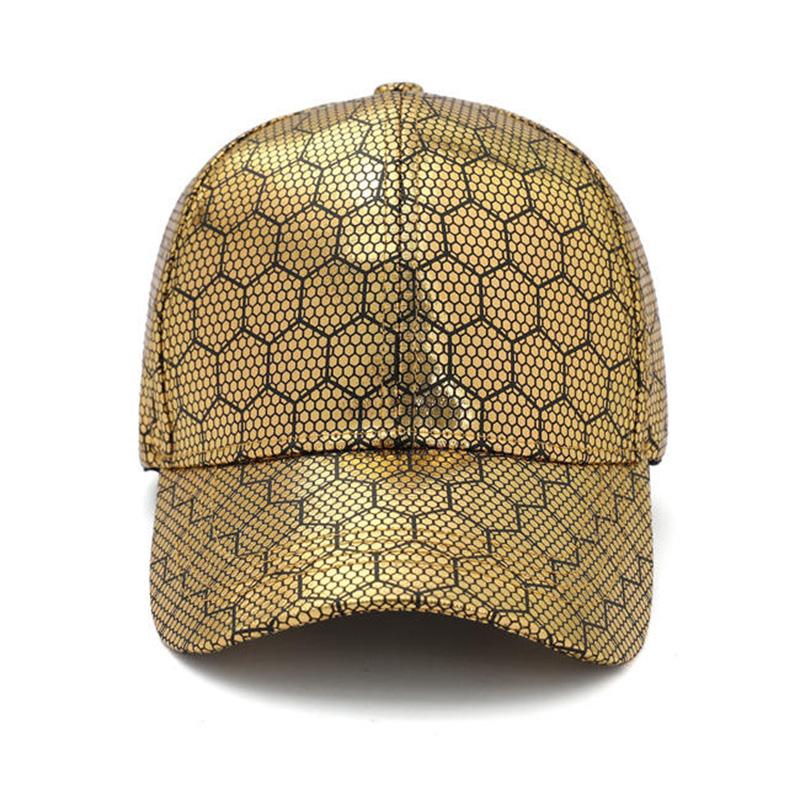 Reflective Hard Top British-Style Baseball Cap Unisex Sun-Shading Casual Outdoor Visor Hat