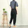 Jeans Men Men's Modis Oversized Denim Workwear Men's Denim Bib Pants Men's Slim Suspenders Black Jeans