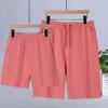 Korean Casual High Waist Cotton Terry Shorts - Parent-Child Summer Style