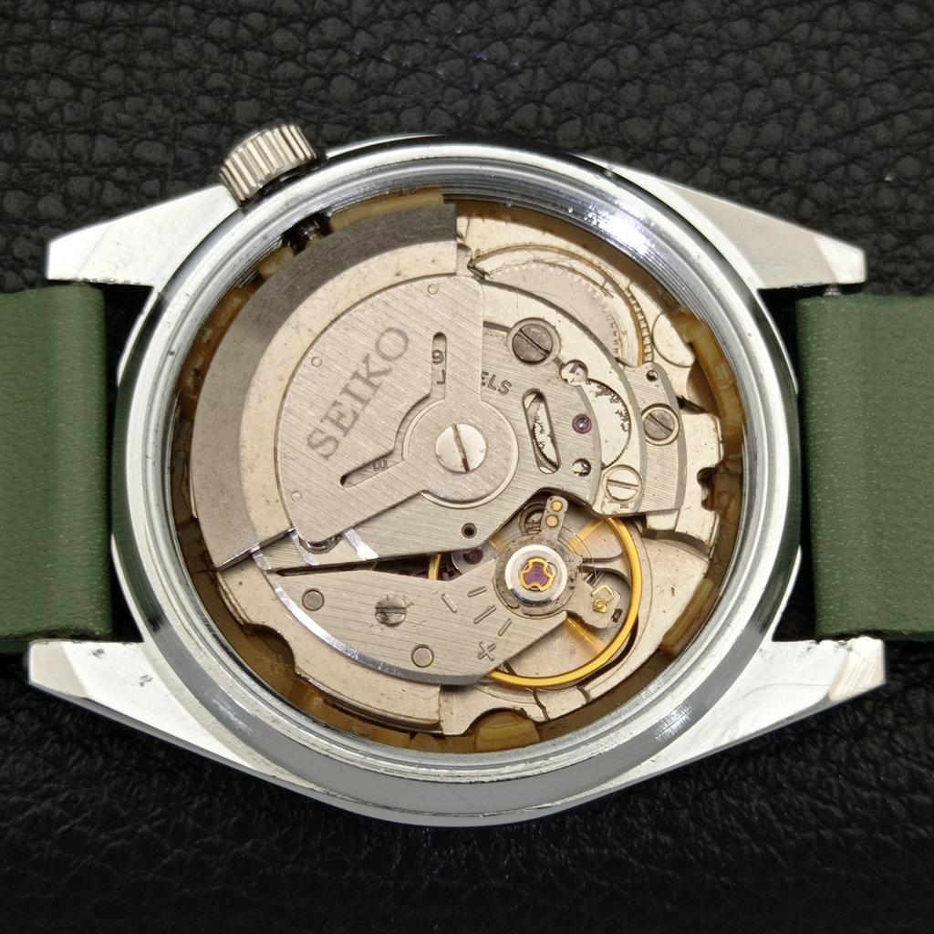 REFURBISHED SEIKO 5 AUTOMATIC 6309A VINTAGE JAPAN MENS GREEN WATCH A441106-4 Sk-a441106