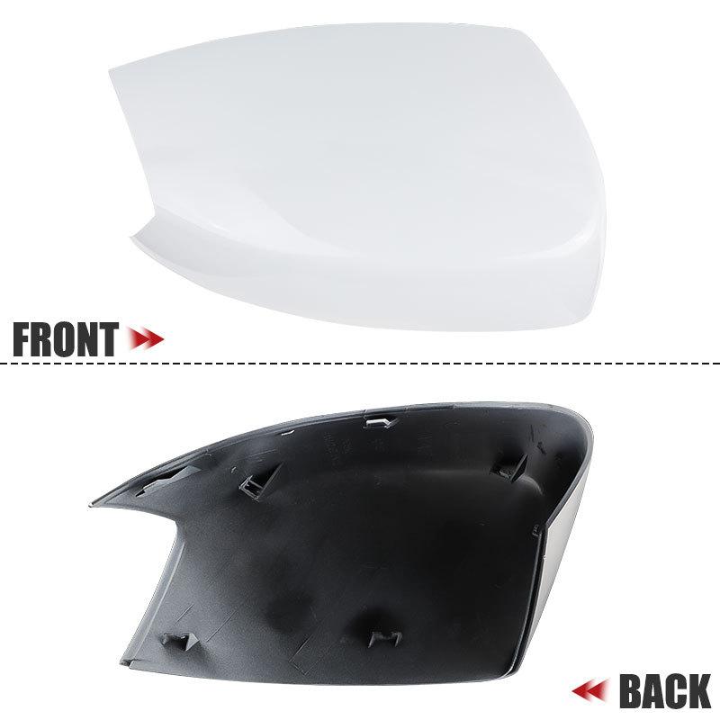 Car Rearview Mirror Cover Cap Left Right Side Mirror Cover Cap For Ford S-MAX Galaxy S-Max 2006-2014 For Ford KUGA Escape 2008