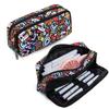 Pencil Case for Kids, Large Capacity Double Zipper Pen Bag with Compartments, School Stationery Organizer for Boys and Girls