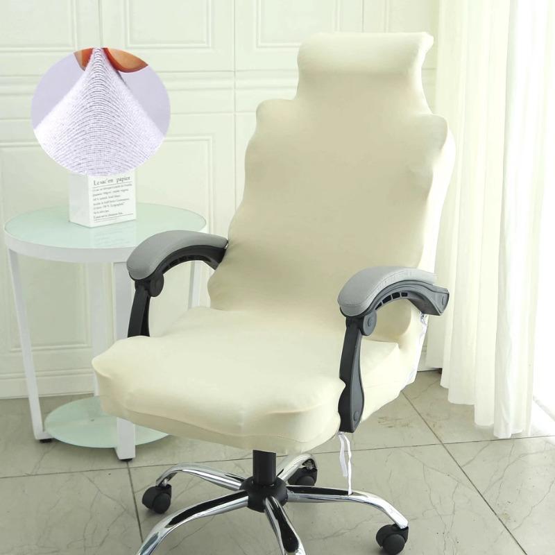 Office Chair Cover Rolling Desk Chair Cover Stretch Washable Computer Chair Slipcover Swivel  Armchair Computer Boss