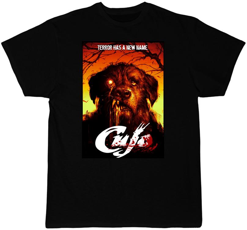 Cujo T Shirt Bloody Logo 80s Classic Stephen King M