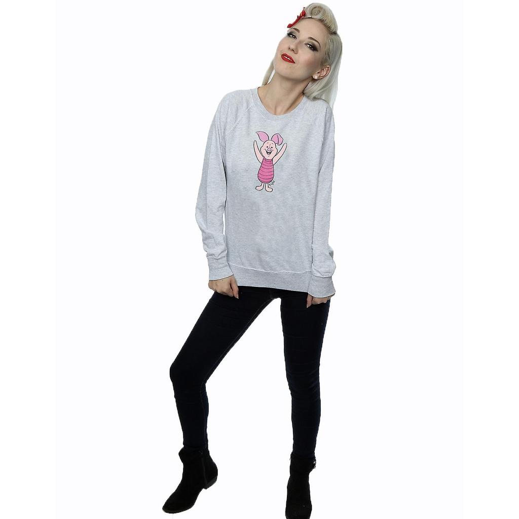 Winnie the Pooh Damen/Damen Piglet Heather Sweatshirt