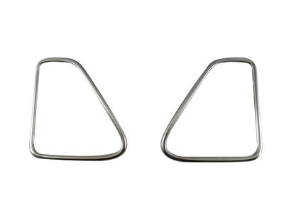 Stainless Steel Dashboard Speaker Rings for Honda Noah Ultra-Mirror (2-Piece Set) (90/95) [SPEAKER-143] (ZWR90W, ZWR95W, MZRA90W, MZRA95W)