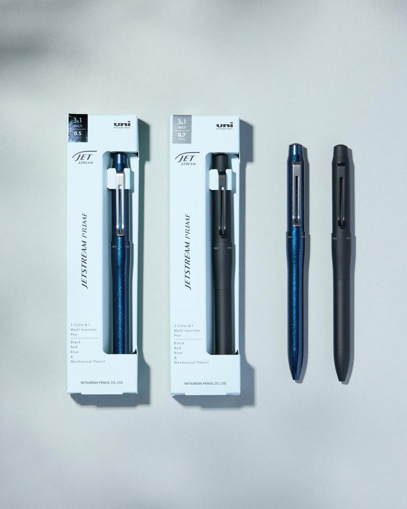 Mitsubishi Pencil Pen Jetstream Prime Black Multi-Function 3&1 0.7 MSXE455007.24