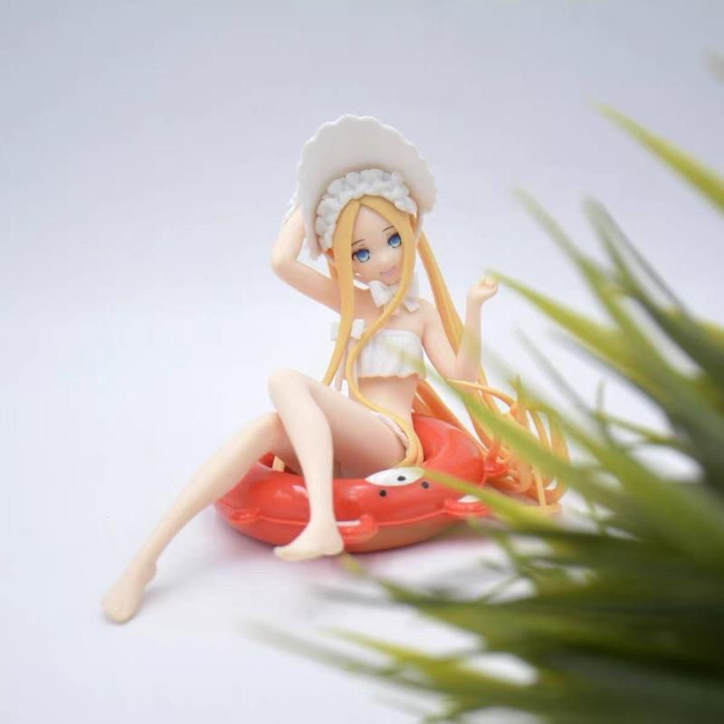 Swimming ring Abigail figure swimming ring swimsuit scene two-dimensional beautiful girl scene desktop chassis car ornament
