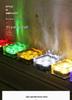 Outdoor Solar Ice Brick 4-LED Lamp for Courtyard and Landscape Pathways