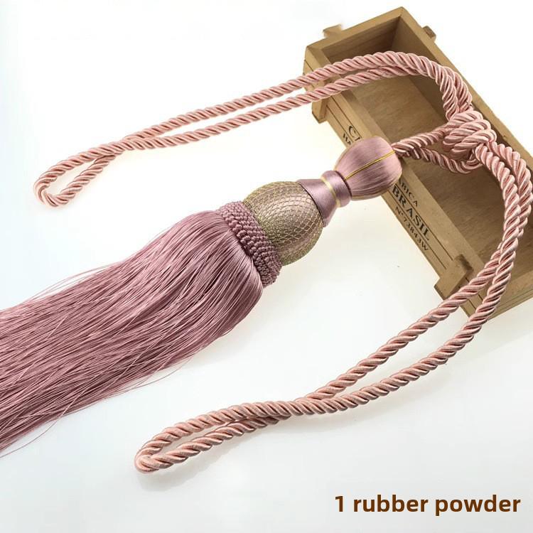 Luxusní zlatý drátěný závěs se střapcem míč