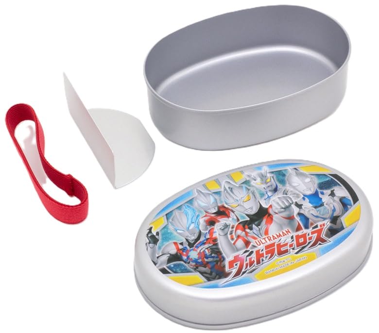 Ultra Heroes Aluminum Children's Lunch Box M AL 5 [with Divider]