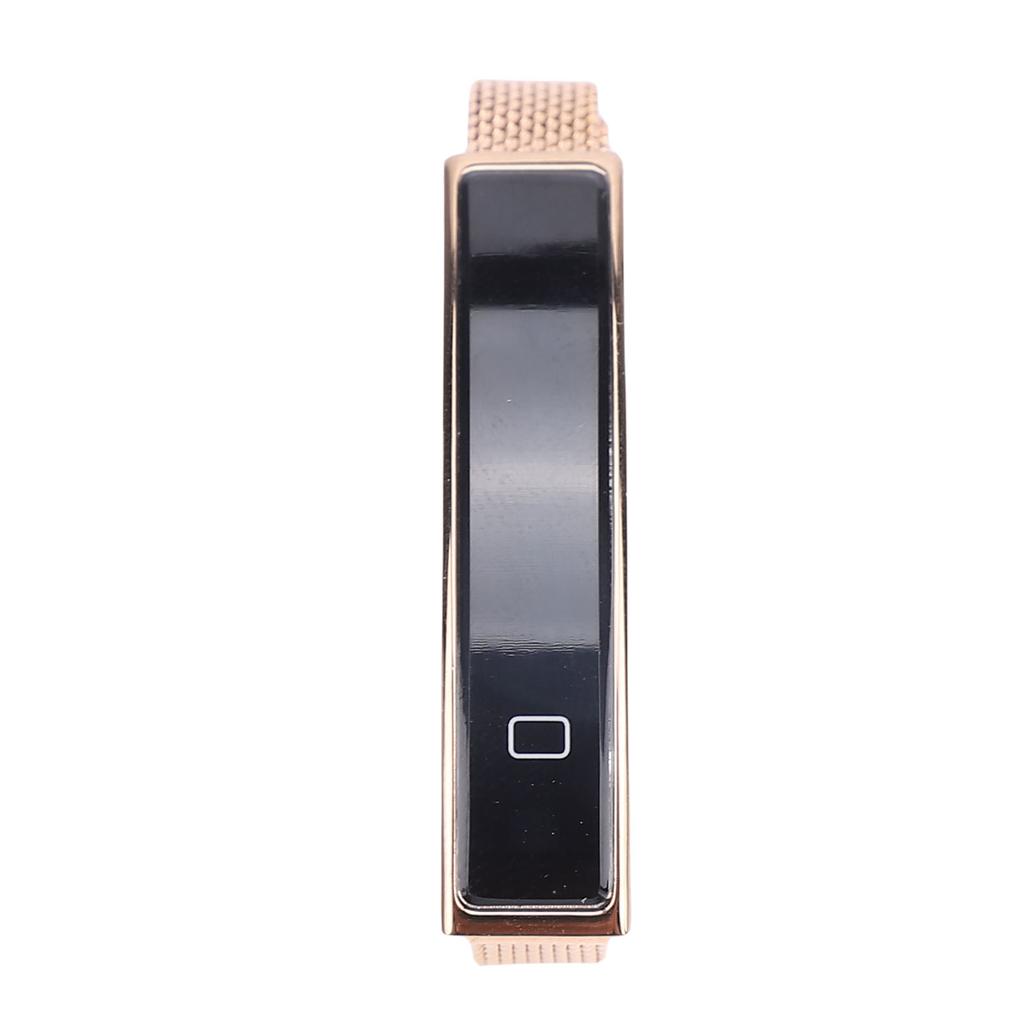 Smart Sports Bracelet Stylish Water Proof Steel Smart Band Supports Incoming Call Reminder Step Counter for Fitness