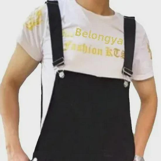 Evropské a americké džínové roztrhané pánské kalhoty - Nové přeshraniční pánské kombinézy