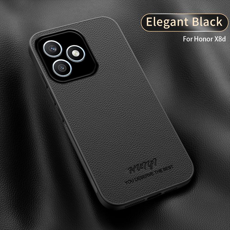 For Honor X8D Case Luxury Leather Matte Magnetic Litchi Cover For Honor X8D Shockproof Bumper Funda.