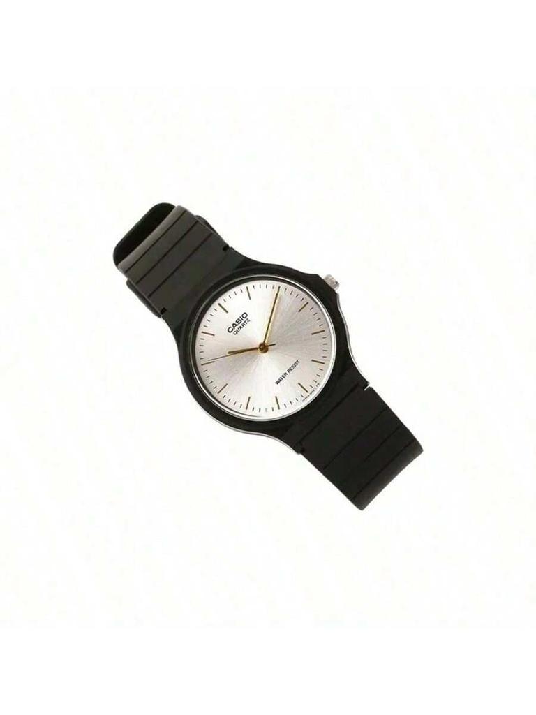 Casio - Silicone Strap, White Dial, Unisex Quartz Watch MW-240-7E