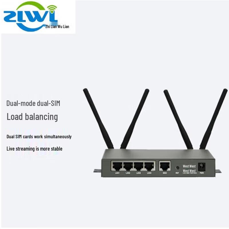 ZLWL Industrial 4G Dual SIM Dual Mode Wireless Router