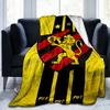 Sport Club Football Crest Printed Throws Blanket Soft Flannel Blankets for Couch Bed Gifts for Men Women Picnic Blanket Christmas Gifts