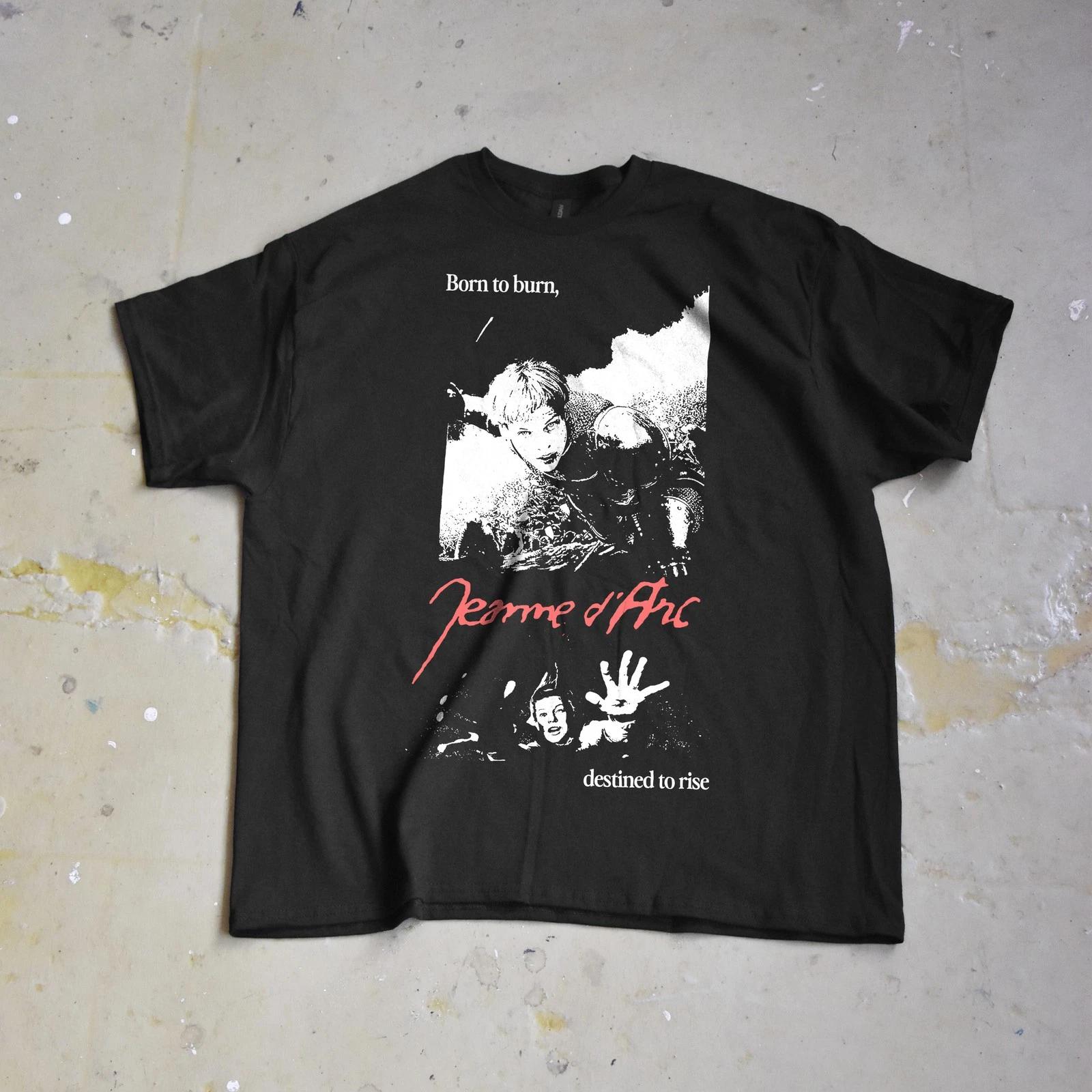 

Jeanne d Arc T Shirt - Historical Cult Cinema Tee, Joan of Arc Film Shirt XL