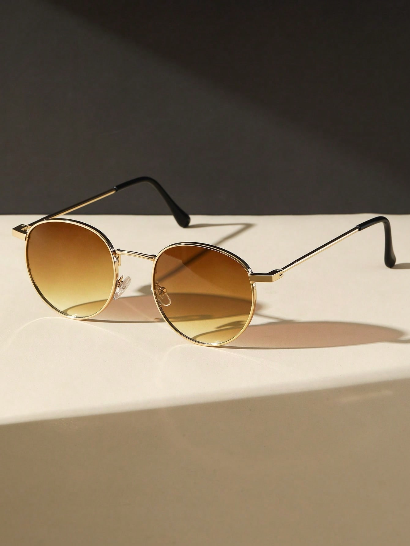 

1 шт. унисекс металлическая круглая оправа винтажные повседневные солнцезащитные очки Y2K для повседневного отдыха на открытом воздухе вождение аксессуары для одежды