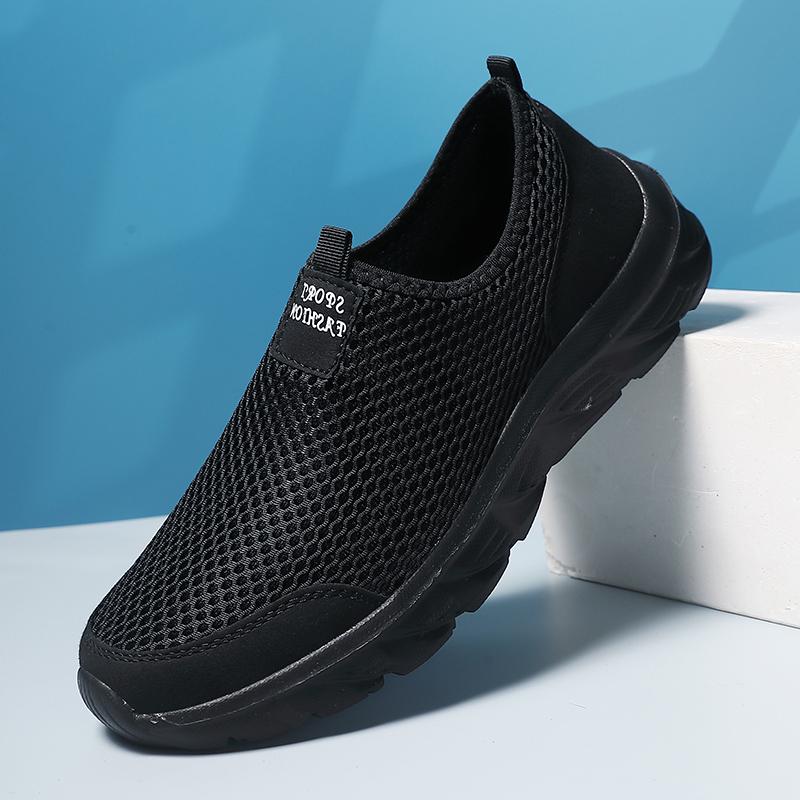 Men's Summer Breathable Mesh Slip-On Shoes for Driving & Casual Wear, 2025 Edition