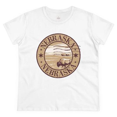 Nebraska Vintage Graphic Tee, Casual Cotton Shirt, Gift for Her, Summer Outfit,