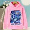 Autumn 3D KPop Devil Hunter Printed Hoodies Fashionable Casual Sports Long Sleeved Children's Boy and Girl Kids Unisex Hooded Sweatshirts