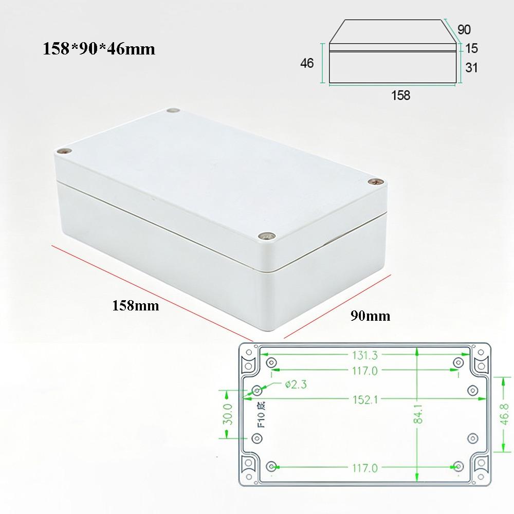 Waterproof Security Monitoring Power Supply ABS 10 Styles Electronic Project Instrument Case Plastic Electrical Project Box