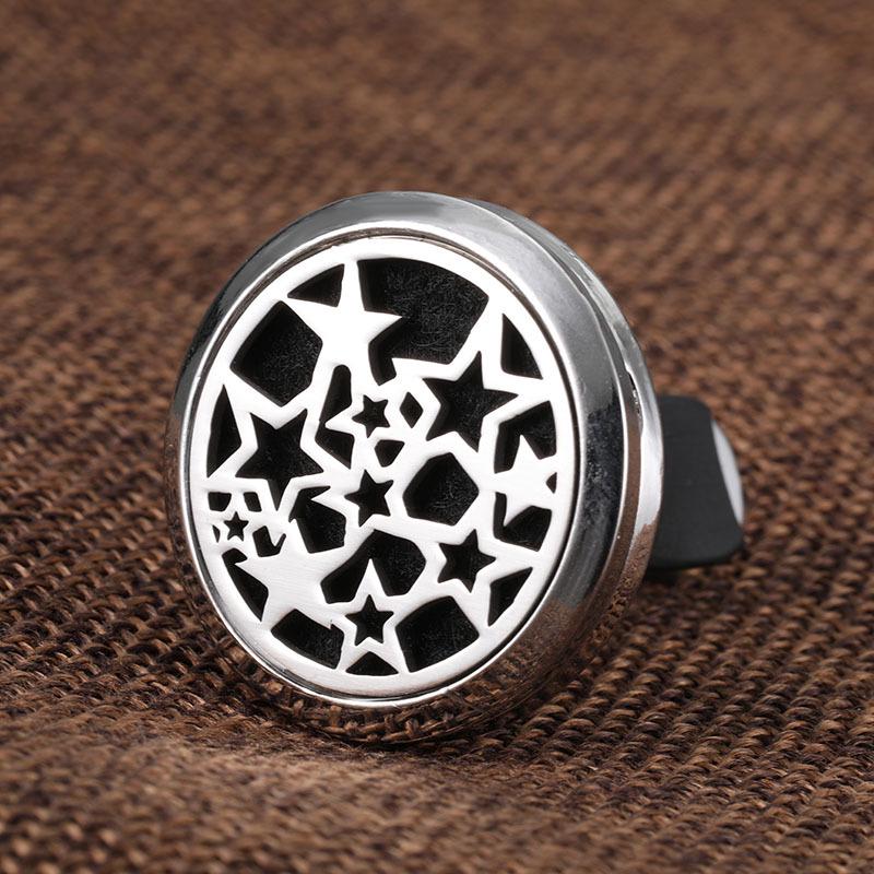 Popular Car Air Freshener Vent Clip: Octopus, Heart, Snowflake Design Essential Oil Diffuser