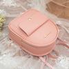 2020 Backpack Women Korean Style PU Leather Shoulder Bag For Teenage Girls Multi\-Function Small Bagpack Female Phone Pouch