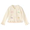 Deesha Girls' Bow Knit Cardigan