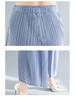 Summer 2024 Women's Black High-Waisted Wide-Leg Pleated Pants: Versatile, Slimming, Loose Fit, Plus Size, Casual Nine-Point Length.