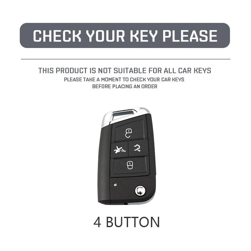 Tpu Car Key Case Cover For Vw Volkswagen Golf 7 Mk7 Tiguan Mk2 For Seat Ateca Leon Fr 2 Ibiza For Skoda Octavia Auto Accessories