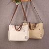 Thickened Large Capacity Canvas Commuting Bag, Women's Hand-held Tote Bag, Fashionable Outdoor Crossbody